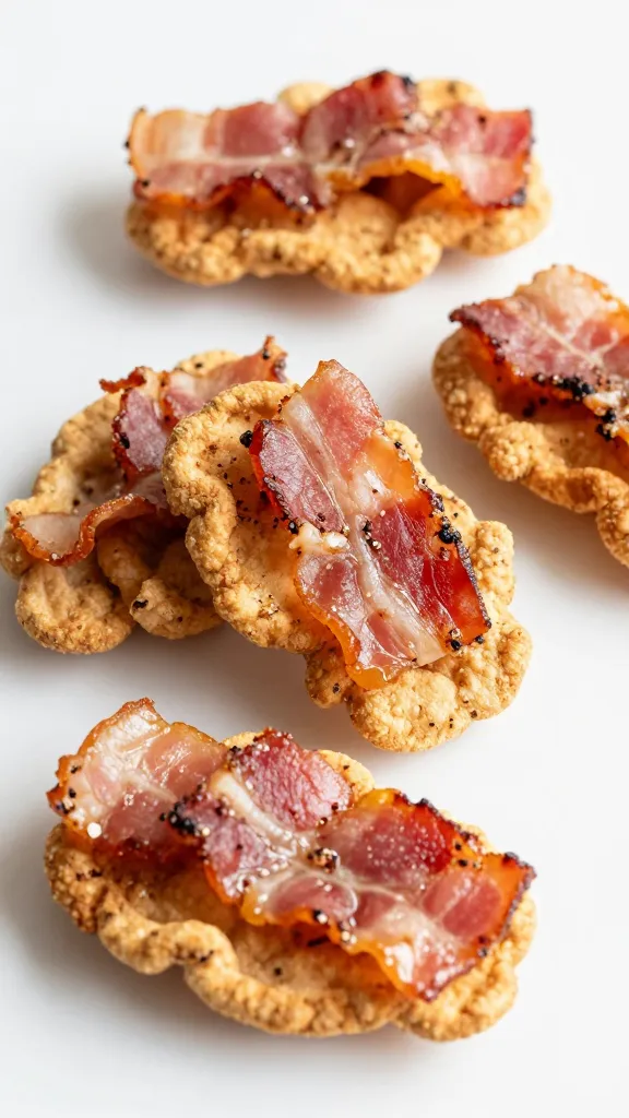 High-quality photo representing: 5. Bacon-Infused Morning Crunchers