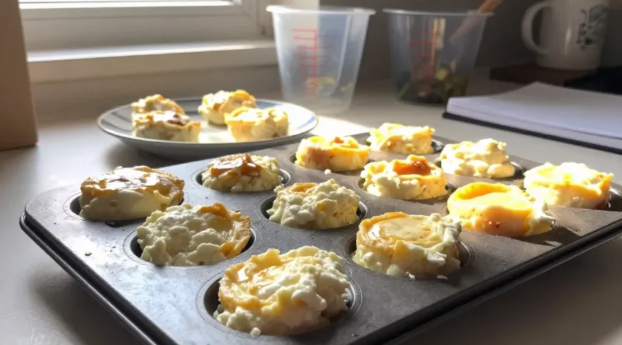 8 Cottage Cheese Egg Bites in the Air Fryer: Quick Protein Boost