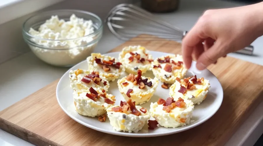 5 High-Protein Cottage Cheese Egg Bites with Bacon: Quick Yum